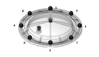Hayward Lid Hardware Kit | HCXFMCH1000