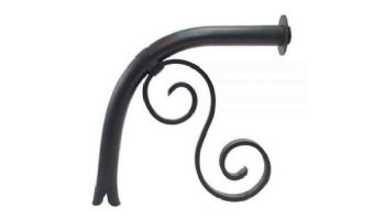 Black Oak Foundry Large Droop Spout with Mini Backplate | Distressed Copper Finish | S7710-DC | S711-DC