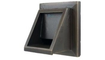 Black Oak Foundry Short Square Scupper Bare