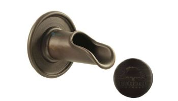 Black Oak Foundry Roman Scupper | Brushed Pewter Finish | S50-BP | S53-BP