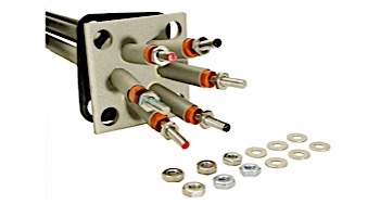 Coates Heater 12kW Element 208V with 4-Bolt Flange & Gasket | 20006003