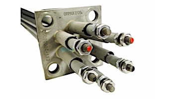 Coates Heater 15kW Element  240V with 4-Bolt Flange & Gasket | 20006010
