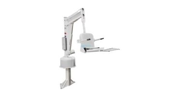 Aqua Creek Spa Lift Elite | No Anchor | White Powder Coat with White Seat | F-006SLE-W