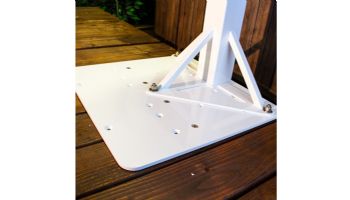 Aqua Creek Spa Lift Ultra | No Anchor | White Powder Coat with Gray Seat | F-005SLU-G