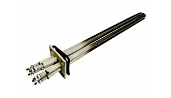 Coates Heater 12kW Element 480V with 4-Bolt Flange & Gasket | 20006015