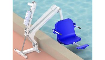 Aqua Creek Pull-Out Leg Rest | White | F-LRW