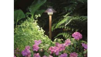 FX Luminaire DP LED Path Light | Copper | 12" Riser | No Lamp | DPNL12RCU