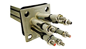Coates Heater 6kW Element 480V with 4-Bolt Flange & Gasket | 20006056