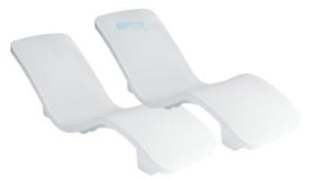 SR Smith R-Series Rotomolded In-Pool Lounger | Set of 2 | White | RS-1-2-2PK