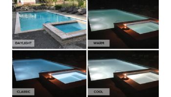 S.R.Smith Mod-Lite MultiWhite LED Underwater Pool Light with PowerPass Wireless Technology | 9-Watt 12V 150' Cord | MLED-MW-150