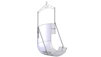Aqua Creek Sling with Bars Youth Size with Seat Belt | F-360YSLSB
