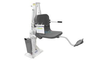 Aqua Creek Admiral Pool Lift | White with Gray Seat | F-ADMRL-G