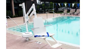 SR Smith Splash! Round Post ADA Compliant Pool Lift with California Package | Round Anchor | 390-0000R