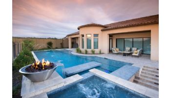 Bobe Artisan Series + Fire Bowl | Manual Ignition Propane Gas | 32" X 12" | Stainless Steel | RSPPMFRA-32-LP
