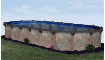 Coronado 12' x 18' Oval Above Ground Pool | Ultimate Package 54" Wall | 182196