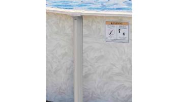 Pristine Bay 18' x 33' Oval Above Ground Pool | Basic Package 52" Wall | 182252