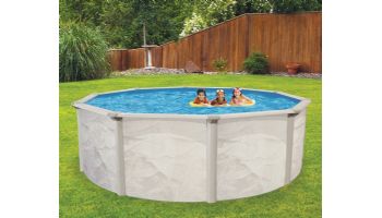 Echo 21' Round Above Ground Pool with Standard Package | 48" Wall | PPECH2148