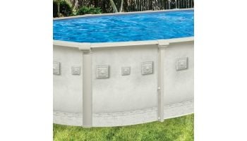 Millenium 18' x 33' Oval Above Ground Pool with Standard Package | 52" Wall | PPMIL183352
