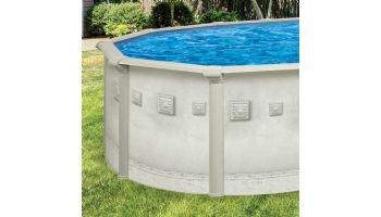 Millenium 18' x 33' Oval Above Ground Pool with Standard Package | 52" Wall | PPMIL183352