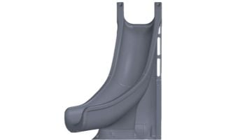 Global Pool Products Tidal Wave Slide | Right Turn | Gray | GPPSTW-GREY-R
