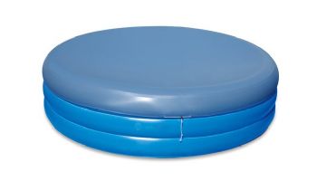 Blue Wave Inflatable Family Swimming Pool with Cover | 7.5' Round 22" Deep | NT6122