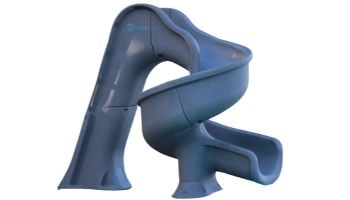 Global Pool Products Tsunami Swimming Pool Slide | Gray | GPPSTS-GREY