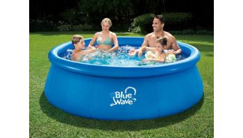 Blue Wave Speed Set Family Swimming Pool Package | 9' Round 30" Deep | NT6130