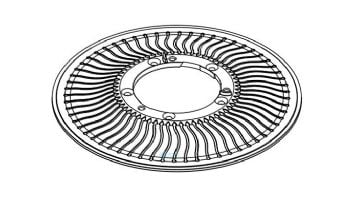 Paramount SDX High Flow Safety Drain Support with Gasket for Vinyl and Fiberglass | 005-252-2061-00