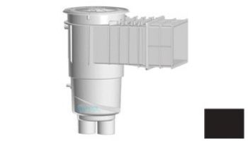 AquaStar Flow Star Water Bonded Skimmer with Flush Face 4" Extension, Float Assembly, Basket, Lid and Collar | White | SKR32101