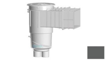 AquaStar Flow Star Water Bonded Skimmer with Flush Face 4" Extension, Float Assembly, Basket, Lid and Collar | White | SKR32101