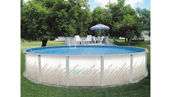 Pretium 30' Round Above Ground Pool | Basic Package 52" Wall | 182415
