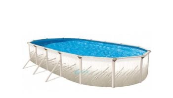 Pretium 12'X21' Oval Above Ground Pool | Basic Package 52" Wall | 182419
