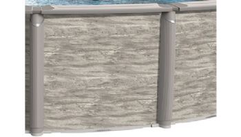Azor 15' x 26' Oval Above Ground Pool | Basic Package 54" Wall | 182427