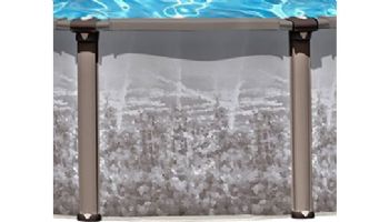 Regency LX 21' Round Resin Hybrid Above Ground Pool | Basic Package 54" Wall | 182436