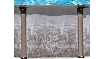 Regency LX 33' Round Resin Hybrid Above Ground Pool | Basic Package 54" Wall | 182440