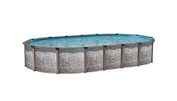 Regency LX 15' x 26' Oval Resin Hybrid Above Ground Pool | Basic Package 54" Wall | 182442