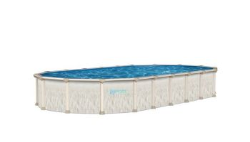 Ohana 15'X26' Oval Above Ground Pool | Basic Package 52" Wall | 182459
