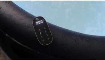 MSpa Urban Series Aurora Inflatable Round Bubble Spa with LED Light Strip | 6-Person | D-AU06 U-AU061
