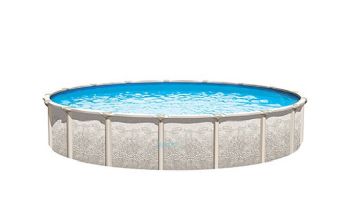 Magnus 33' Round Above Ground Pool | Basic Package 54" Steel Wall | 182486