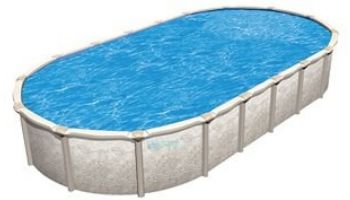 Magnus 12' x 23' Oval Above Ground Pool | Basic Package 54" Steel Wall | 182487