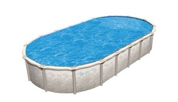Magnus 18' x 33' Oval Above Ground Pool | Basic Package 54" Steel Wall | 182490