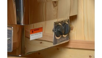 Almost Heaven Saunas Logan 1-Person Sauna | Rustic Cedar | AHLGN1PRU