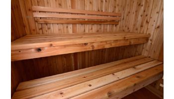 Almost Heaven Saunas Logan 1-Person Sauna | Clear Cedar | AHLGN1PRC
