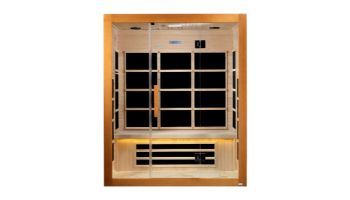 Golden Designs Dynamic Mersailles 3-Person Ultra-Low EMF FAR Infrared Sauna | Hemlock | DYN-6308-01