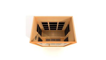 Golden Designs Dynamic Mersailles 3-Person Ultra-Low EMF FAR Infrared Sauna | Hemlock | DYN-6308-01