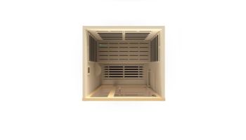 Golden Designs Dynamic Llumeneres 2-Person Ultra-Low EMF FAR Infrared Sauna | Hemlock | DYN-6215-02 | DYN-6215-02 Elite