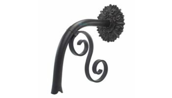 Black Oak Foundry Large Droop Spout with Versailles | Antique Brass / Bronze Finish | S7785-AB | S7790-AB