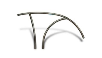 SR Smith Artisan Series Deck-Mounted Stair Rail | .065 Thickness 1.90" OD | Powder Coated Coppervein | ART-1004-CV