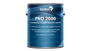 Ramuc Pro 2000 Chlorinated Rubber Pool Paint | 1-Gallon | Dawn Blue | 920532801