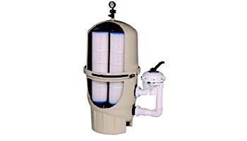 Pentair Quad DE High Flow Filter | 100 Sq Ft | 160 GPM | 188594